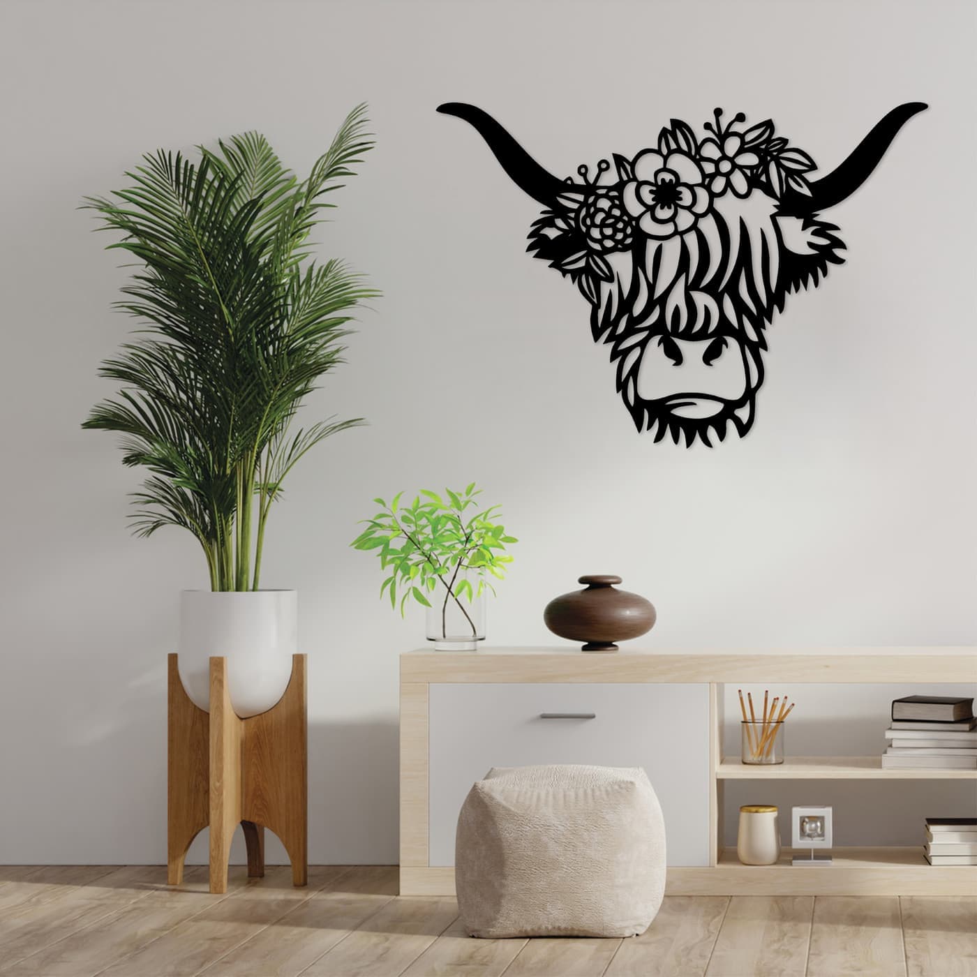 Cow Face Flower