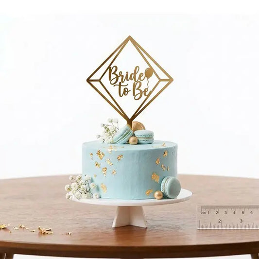 Custom Bride to Be Cake Topper